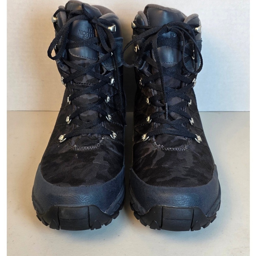 The North Face Chilkat II Mens 10 Waterproof Camo Winter Hiking Boots NF00CU44